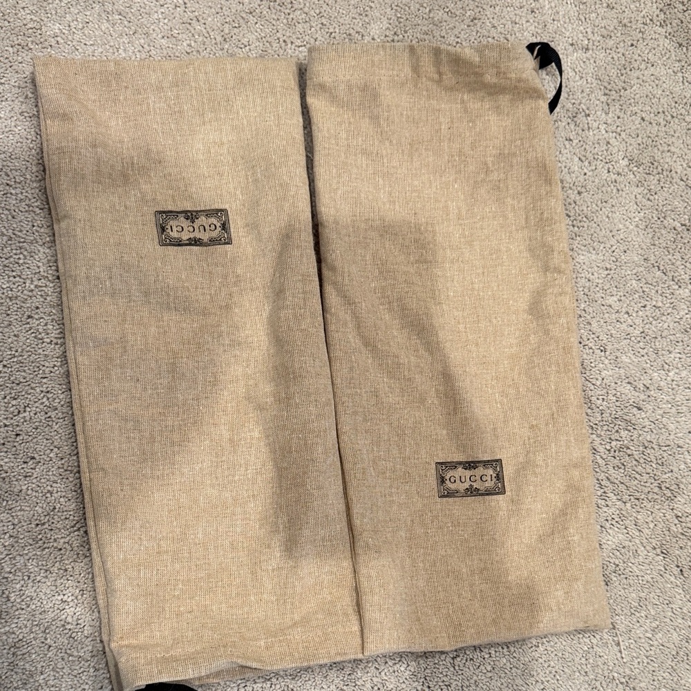 Authentic Gucci Brown GG Canvas Mules with Gold Hardware - Picture 2 of 9